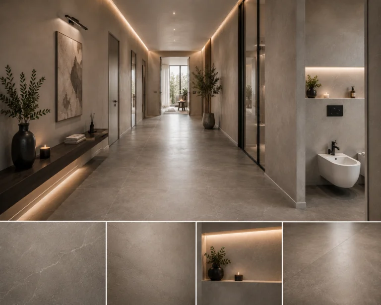 Dlažba velkoformát – realizace WFdesign