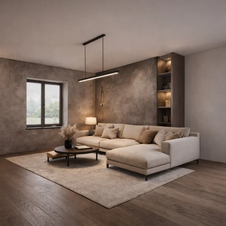 Dlažba+Stěrka – realizace WFdesign