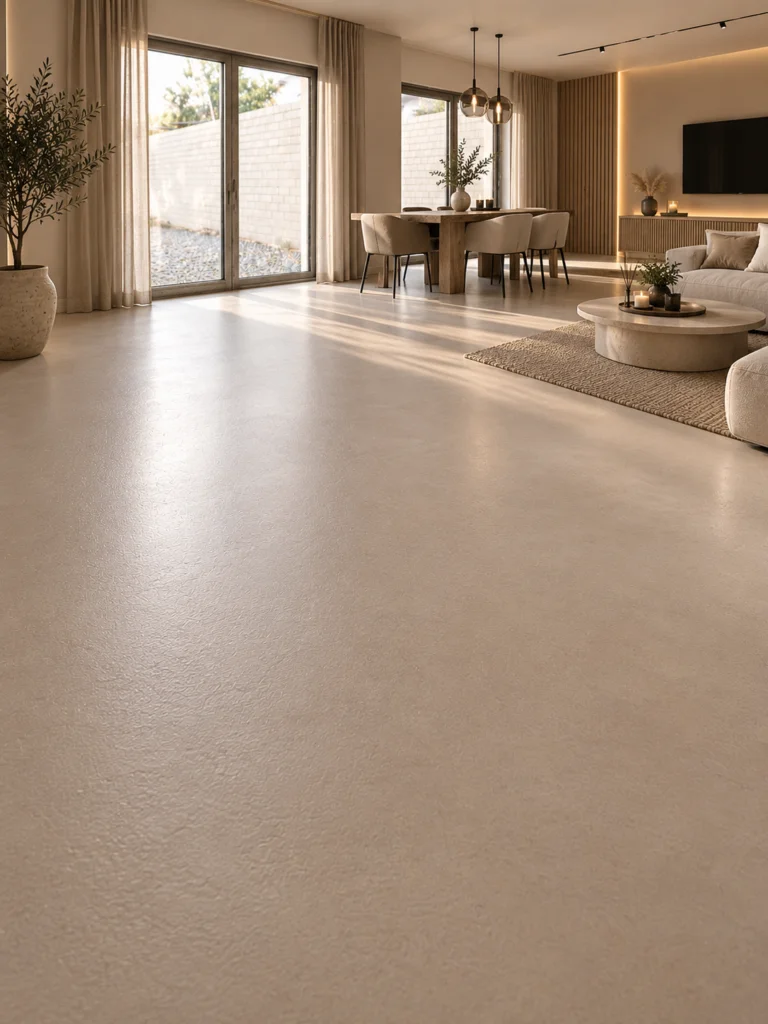 Mikrocement Titan – realizace WFdesign