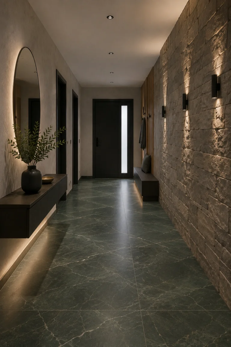 Obklad+stěrka – realizace WFdesign