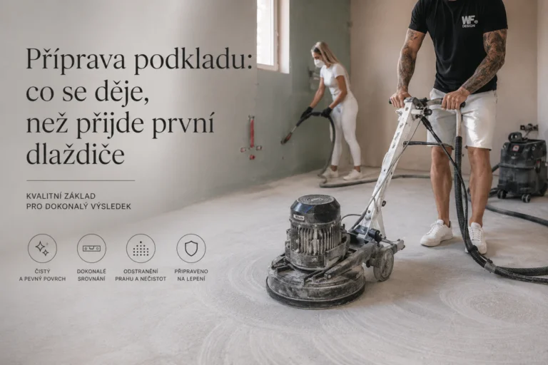 Příprava podkladu: co se děje, než přijde první dlaždice