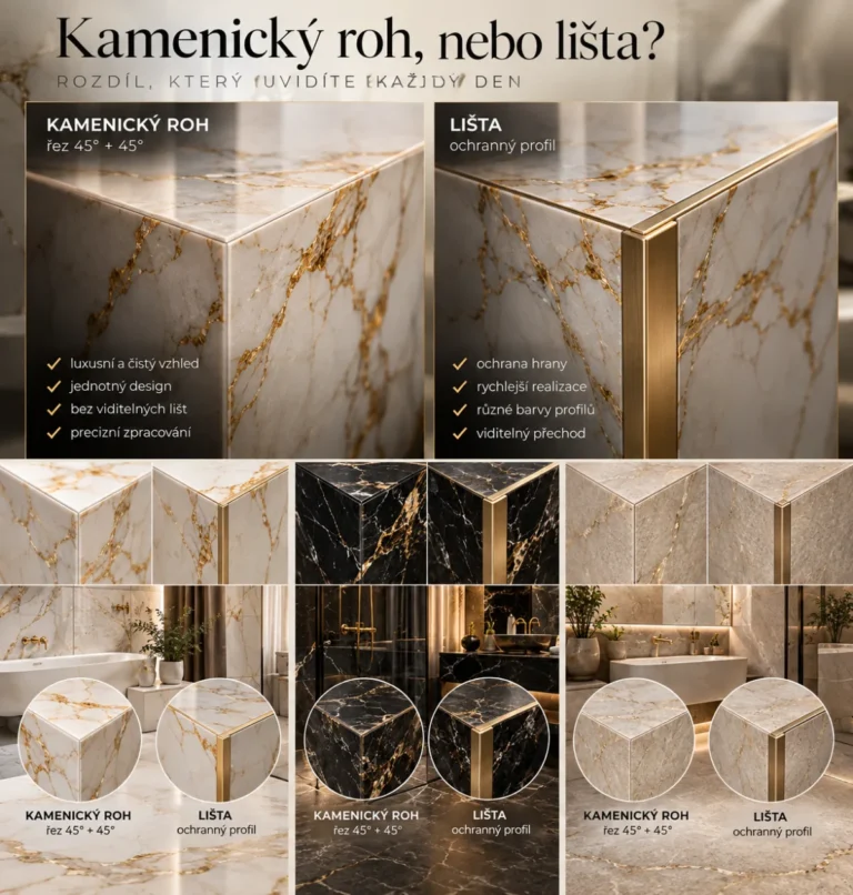 Kamenický roh, nebo lišta? Rozdíl, který uvidíte každý den