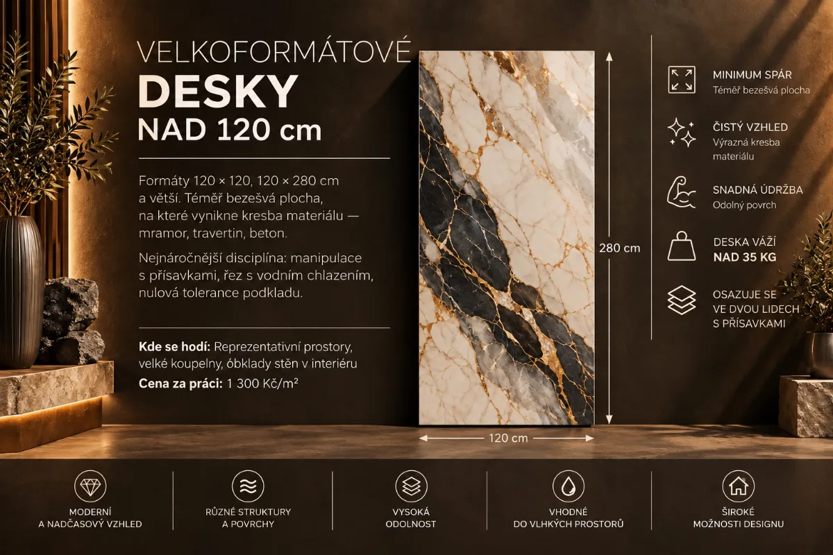 Desky nad 120 cm