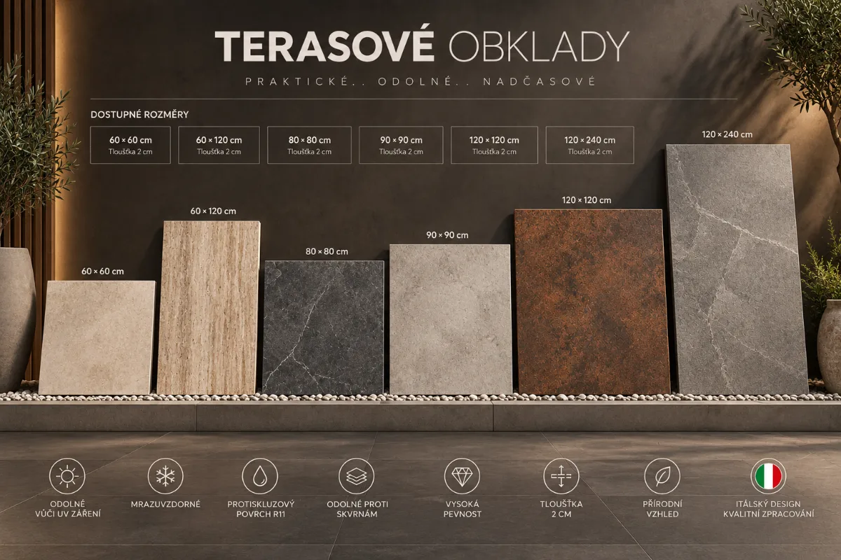 Terasové obklady